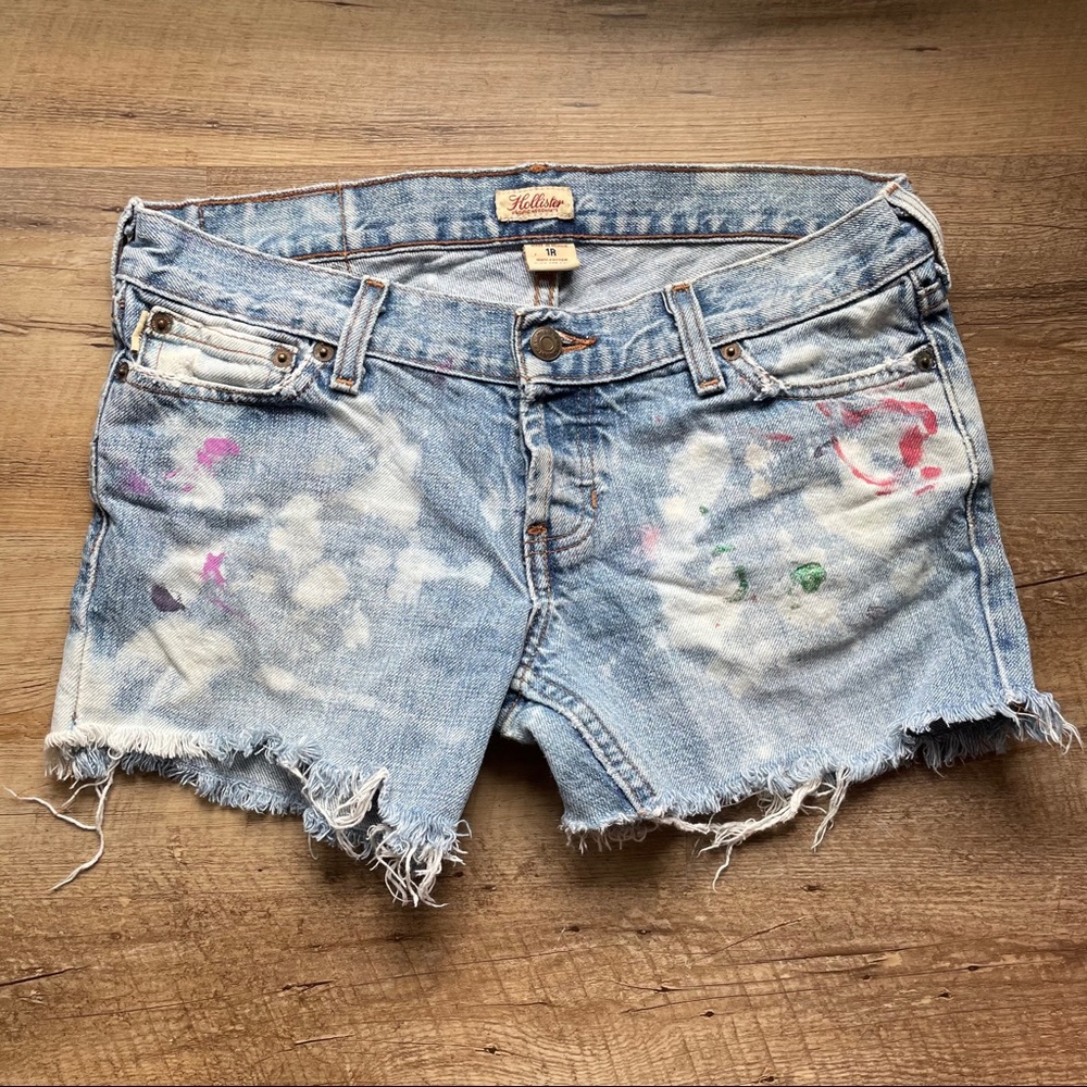 Hollister denim shorts